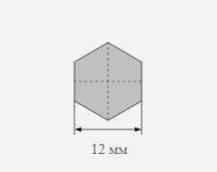 Шестигранник стальной 12 мм ст10