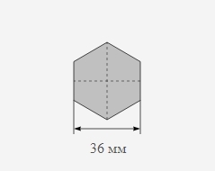 Шестигранник стальной 36 мм ст10
